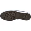 The sole of a black Converse sneaker is shown against a white background. Voir les images du produit
