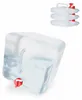Relaxdays Faltkanister 4er Set, 15 l, Hahn, Schraubdeckel, Produktbild-Vorschau 8