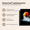 KitchenYeah© Herdabdeckplatte Paprika - Schwarz - Gemüse - Produktbild-Vorschau 6