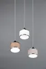 Suspension KAPRUN argent et nuances d'argent, 3xE14x28W, Voir les images du produit 13