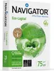 Navigator Eco-Logical 75g.m-2 Weiß Druckerpapier Anteprima dell’immagine prodotto 2