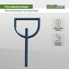 Fahrradanlehnbügel 118 x 56 cm Stahl Ø 60 mm zum Produktbild-Vorschau 2
