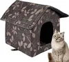Casa per gatti all'aperto a prova d'inverno, grotta per Anteprima dell’immagine prodotto 1