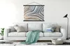 MuchoWow® Textilposter Marmoroptik - Stein - Linien - Luxus Produktbild-Vorschau 3