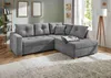 JOB Heidelberg Ecksofa Microfaser 228x199 cm Produktbild-Vorschau 1