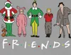 Friends Weihnachtsfilme Cartoon - Weihnachten Christmas Produktbild-Vorschau 3