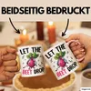 Veganer Let The Beet Drop Gemüse Tasse Geschenk Veganer Produktbild-Vorschau 2