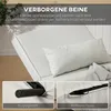 HOMCOM Einzelsofa Sofabett klapp verstellbar Rückenlehne Produktbild-Vorschau 6