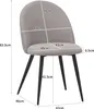 A diagram of a chair with dimensions indicated by lines and text. Náhľad obrázku produktu