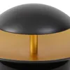 Lindby LED-Wandleuchte Tiama, Metall, schwarz/gold, Ø 20 cm Produktbild-Vorschau 5