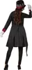 dressforfun® Frauenkostüm Gruselige Skull Lady Produktbild-Vorschau 2