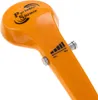 Close-up of an orange portable shower handle with a volume indicator. Náhled obrázku produktu