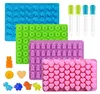 Gummibärchen Formen 4er-Pack Süßigkeiten-Silikonformen Produktbild-Vorschau 1