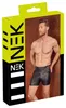 NEK - Zwarte heren shorts met een matte afwerking en Productafbeelding-voorbeeld 1