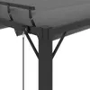 vidaXL Pergola avec toit à lamelles 3x4 m Anthracite Tissu Voir les images du produit 5