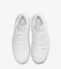 Nike Air Jordan 1 Low "Triple White", Weiß, Größe: 45,5 Produktbild-Vorschau 4