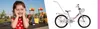 Kinderfahrrad - 20 Zoll - Hellrosa - für 5-8 Jahre - mit Produktbild-Vorschau 5