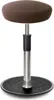 Sitz- Stehhocker Free Tall Hutsitz Gestrick Braun chrom Produktbild-Vorschau 1