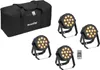 EUROLITE Set 4x LED PARty Spot Silent RGB/WW mit Softbag Produktbild-Vorschau 1