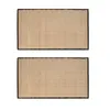 2x Bambusmatte 60 x 90 cm Rutschfest Bambus Bad Küche Flur Produktbild-Vorschau 1