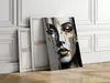 Obrázok moderné zlaté portrét ženy ornament s 3D efektom Náhľad obrázku produktu 3