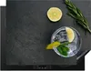 KitchenYeah© Herdabdeckplatte Cocktail - Glas - Zitrone , Produktbild-Vorschau 1