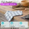 EllaTex 10er Pack Geschirrtücher Geschirrhandtücher 50x70 Produktbild-Vorschau 4