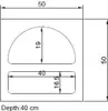 Skye Decor, Lorin - White, Nachttische & -schränke, Weiß, Produktbild-Vorschau 7