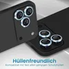 Kamera Linsenschutz Glas Set mit Schmucksteinen für Apple Produktbild-Vorschau 7