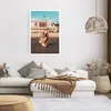 Poster - Poster ohne Rahmen - Reise Frau Rollschuhe - Produktbild-Vorschau 6