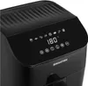 Close-up of the digital display and top of a black air fryer. Anteprima dell’immagine prodotto