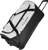 A white and black rolling duffel bag is shown against a white background. Anteprima dell’immagine prodotto