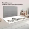 KitchenYeah© Herdabdeckplatte Mutter mit Welpen , 89x51cm, Produktbild-Vorschau 3