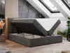 MKS MEBLE Boxspringbett 200x200 mit Bettkasten, Bett mit Produktbild-Vorschau 2