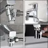 3 Wege Wasserhähn Adapter Umschaltventil G1/2 Zoll Produktbild-Vorschau 6