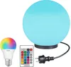 Kugelleuchte Kugellampe RGB Außenleuchte Ø 20cm Gartenlampe Produktbild-Vorschau 2