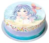 Tortenaufleger Meerjungfrau Disque azyme 20 cm - Produktbild-Vorschau 2