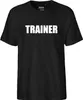 Huuraa Herren T-Shirt Trainer Training XL Black  Baumwolle Produktbild-Vorschau 2