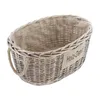 Brennholzkorb aus Weide im Shabby Look, Feuerholzkorb, Produktbild-Vorschau 2