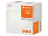 The image shows the retail packaging of an LED ceiling light. Produktbild-Vorschau