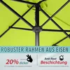 Sekey Balkonschirm Doppelsonnenschirm 300x160 cm mit Produktbild-Vorschau 7