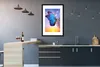 MuchoWow® Gerahmtes Poster Schmetterling - Sonnenuntergang Produktbild-Vorschau 5