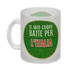 Il mio cuore batte per L'Italia Glas Tasse Calcio regiert Produktbild-Vorschau 2
