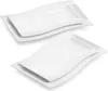 MALACASA, Série Flora, 4 pcs. Set blanc crème Porcelaine Voir les images du produit 1