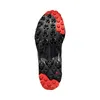 Sohle des Akyra II Gtx Trailrunning-Schuhs von La Sportiva mit rutschfestem Profil in Schwarz und Rot. Produktbild-Vorschau