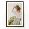 Cornice FRAMAI® 40x60 in MDF marrone: cornice ecologica con Anteprima dell’immagine prodotto 3