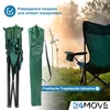 24MOVE® Campingstuhl Faltstuhl, 2er Set, schwarz, mit Produktbild-Vorschau 16