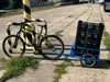 Huka HK-0016 Wózek transportowy do roweru 125 x 67 x 48 cm Podgląd zdjęcia produktu 7