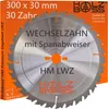 Holzboss ® HM-Sägeblatt 300 x 30 mm LWZ 30 x Zahn mit Produktbild-Vorschau 1