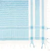 Palituch - weiß - blau-hellblau - Kufiya PLO Tuch Produktbild-Vorschau 4